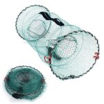 Piège a poisson pliant filet de pêche filet d'appât d'atterrissage pliable en maille moulée pour poisson ... Piège a poisson pliant filet de pêche filet d'appât d'atterrissage pliable en maille moulée pour poisson ...