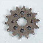 Pignon de sortie de boite esjot pour moto kawasaki 250 z a1 / a2 / a3 1979 a 1981 14 dents pas 530 neuf ...