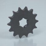 Pignon de sortie de boite france equipement pour moto suzuki 125 rg gamma 1985 a 1992 14 dents pas 428 ...