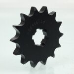 Pignon de sortie de boite france equipement pour moto yamaha 125 dtmx 1976 a 1982 14 dents pas 428 neuf ...