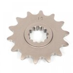 Pignon de sortie de boite sifam pour moto rieju 50 rr 1996 a 1998 14 dents pas 415 neuf