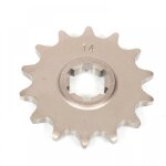 Pignon de sortie de boite sifam pour moto sachs 50 mad ass 14 dents pas 420 neuf
