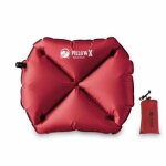Pillow x oreiller gonflable avec système de maintien de la tête - rouge Pillow x oreiller gonflable avec système de maintien de la tête - rouge