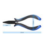 Pince a bec de canard, pince a attacher avec hameon de poisson, outils de pche a ressort, plate, portable, ...