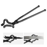 Pince de forge 46 cm - vevor - construction durable en acier au carbone - pour lames de couteau pièces ... Pince de forge 46 cm - vevor - construction durable en acier au carbone - pour lames de couteau pièces ...