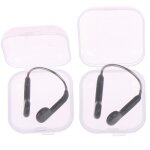 Pince - nez en fil d'acier et de silicone souple antid�rapant, accessoires de natation et de sport aquatique, ...