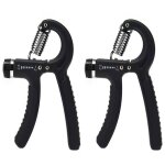 Pince poign�e musculation inf renforceur d'avant - bras r�glable 5 - 60 kg paquet de 2