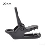 Pinces de tente de camping 20 pièces avec trou, clip de bâche d'auvent léger pour auvents, bâche de bateau, ... Pinces de tente de camping 20 pièces avec trou, clip de bâche d'auvent léger pour auvents, bâche de bateau, ...