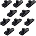 Pinces de tente en plastique, pinces de bche scurises multifonctions, pinces de tente en nylon, pinces ...