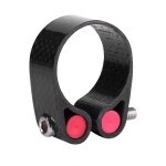 Pince de tige de selle de vélo de montagne en fiber de carbone de 31. 8mm, pince de tige de selle à dégagement ... Pince de tige de selle de vélo de montagne en fiber de carbone de 31. 8mm, pince de tige de selle à dégagement ...