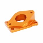 Pipe admission 50 a boite stage6 r - t high flow 28 mm pour derbi - am6 orange Pipe admission 50 a boite stage6 r - t high flow 28 mm pour derbi - am6 orange