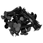Piquets de fixation en plastique, 100 pi�ces, couverture de jardin, piquets de fixation en tissu, broches ...
