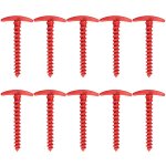 Piquets de sol pour tente de camping, 14. 5cm, 10 pices, piquets de sol durables et rsistants en nylon ...