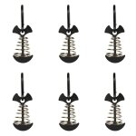 Piquets de tente en arte de poisson, piquets d'ancrage de pont avec boucle a ressort, piquets de corde ...