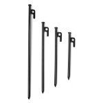 Piquets de tente multi - usages, piquets de bâche en acier, clous d'auvent pour jardin extérieur, 4 paquets ... Piquets de tente multi - usages, piquets de bâche en acier, clous d'auvent pour jardin extérieur, 4 paquets ...