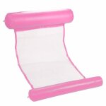 Piscine gonflable hamac flottant chaise longue chaise de lit nage jouet de f�te, rose