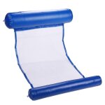 Piscine gonflable hamac flottant chaise longue chaise de lit nage jouet de f�te, sea bleu
