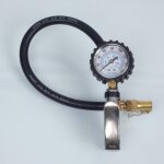 Pistolet de gonflage avec manom�tre bar psi bike service pour compresseur neuf
