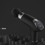 Pistolet de massage electrique a vitesse 6 / 12, mini ecran lcd, appareil de relaxation des muscles, ...