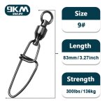 Pivots a pression de pêche, 20 a 100 pièces, roulement a billes, connecteur de pêche, en acier inoxydable, ... Pivots a pression de pêche, 20 a 100 pièces, roulement a billes, connecteur de pêche, en acier inoxydable, ...