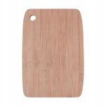Planche a dcouper en bambou pour camping, plateau de service, plateau a fromage solide, simple