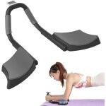 Planche d'entrainement pour abdominaux, avec minuterie, equipement d'exercice pour la planche, entrainement ...