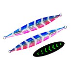 Planche de fer lumineuse pour la pche maritime de nuit longueur 300g - 300g en forme de barre pour marteau ...