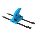 Planche flottante arrire en forme d'aileron de requin pour enfants, aide a la natation, planche flottante ...