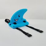 Planche de natation eva pour enfants apprentissage libre de nage style requin couleur bleu ciel