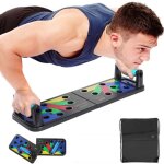 Planche pliante multifonctionnelle push up rack equipement d'exercice pour les muscles abdominaux gymnase ...