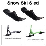 Planche de ski, enfant skimboard, scooter des neiges d'hiver, 38 * 11 * 9cm accessoires de luge de ski, ...