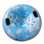 Planche de ski flottante gonflable, traneau epaissi, tube a neige en pvc, equipement de ski foy