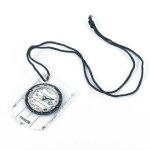 Plaque de base tout en un pour randonne en plein air, camping, echelle professionnelle, boussole, mini ...