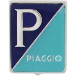 Plaque ecusson avant compatible avec piaggio vespa 125cc vn1 - vn2 logo carrosserie restauration scooter ...