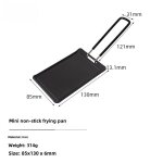 Plaque de grill mini cls pour l'extrieur plaque de camping pliable portable ne collant pas idale pour ...