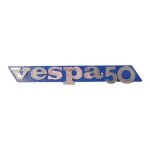 Plaque lat�rale compatible avec piaggio vespa hp 50 logo carrosserie restauration scooter oem 259393
