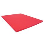 Plaque mousse de filtre a air artein rouge pour moto scooter a d�couper 280x330x10mm