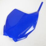 Plaque numro avant ufo bleu pour motocross yamaha 250 yz 2006 a 2010 ya03880089 neuf