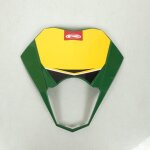 Plaque phare pour moto rieju 50 mrt pro 2012 0 / 000. 620. 5320 vert jaune neuf