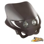 Plaque phare tun'r pour moto noir neuf