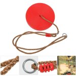 Plaque de sige pour balanoire d'arbre pour enfants, corde d'escalade suspendue, jouets amusants, ensemble ...