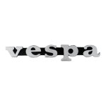 Plaque signal�tique bouclier avant compatible avec piaggio vespa logo carrosserie restauration scooter ...