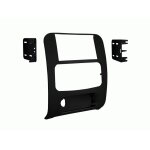 Plaque de support autoradio 2din pour jeep cherokee - kj - liberty - kj - - noir