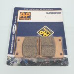 Plaquette de frein ap racing pour moto suzuki 500 rg gamma 1985 - 1987 ar neuf