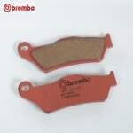 Plaquette de frein brembo pour quad gas gas 50 wild hp 2004 - 2004 av / ar neuf