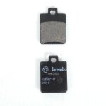 Plaquette de frein brembo pour scooter piaggio 50 vespa et4 2000 a 2005 c26100 / av neuf