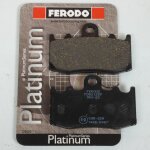 Plaquette de frein ferodo pour moto bmw 1300 k 2009 a 2011 k44 31 / av neuf
