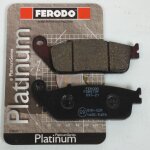 Plaquette de frein ferodo pour moto daelim 125 vl daystar 2003 a 2014 av neuf