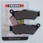 Plaquette de frein ferodo pour moto moto guzzi 1400 audace abs 2015 a 2017 ar neuf