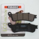 Plaquette de frein ferodo pour moto honda 1000 xl v varadero sd01 1999 a 2006 avg / avd neuf